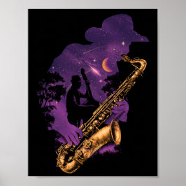Poster de Jazz de meia-noite