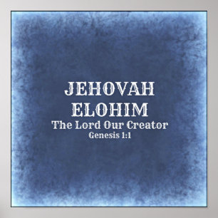 Poster de Jehovah Elohim