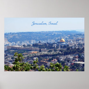 Poster de Jerusalem, Israel