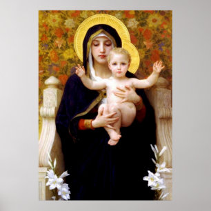 Poster de Jesus de Mary & de bebê