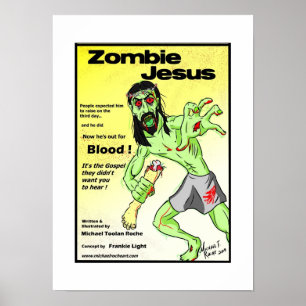 Poster de Jesus do zombi