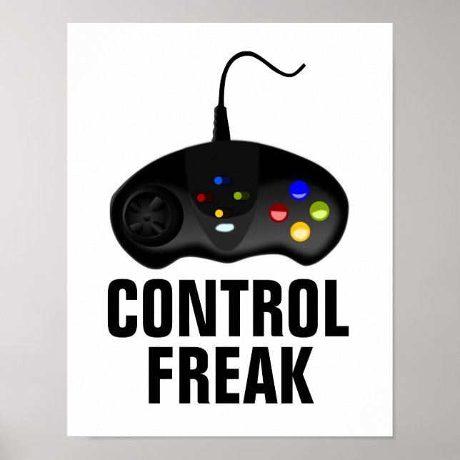 Poster de Jogador de Freak de Controle (Frente)