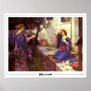 Poster de John William Waterhouse Zedign Art nº 1