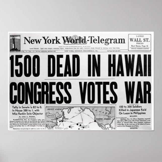 Poster de jornal WII (Frente)