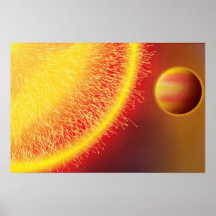 Poster de Júpiter quente