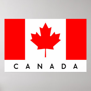 Poster de Kanada Flagge da bandeira de Canadá