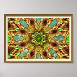 Poster de Keleidoscópio Trippy