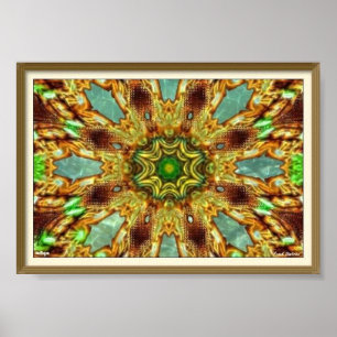 Poster de Keleidoscópio Trippy