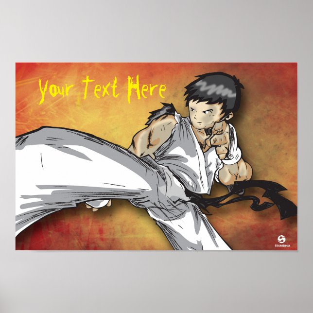 Poster de Kick Personalizado (Frente)