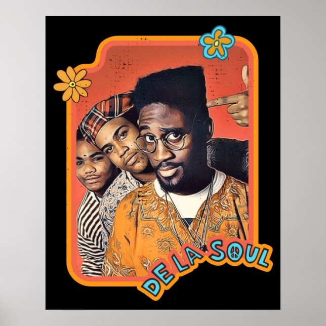 Poster De La Soul American Hip Hop Banda (Frente)