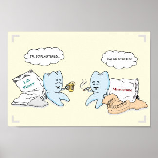 Poster de Laboratório de Dentista