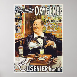 Poster de L'Absinthe Cusenier