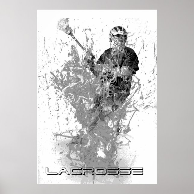 poster de lacrosse (Frente)