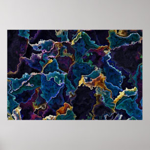 Poster de lambreta de óleo