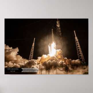 Poster de lançamento do SpX CRS-9
