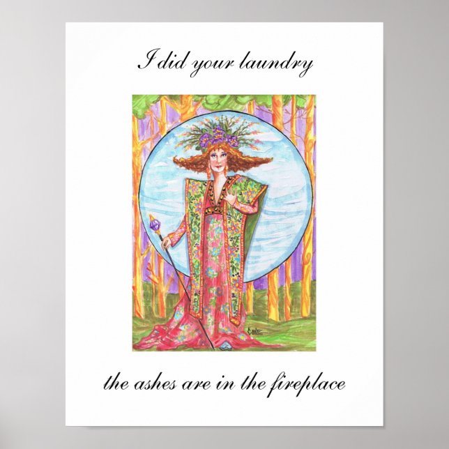 poster de lavandaria (Frente)