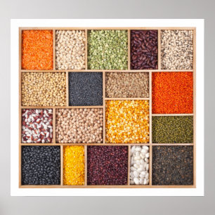 Poster de Leguminosas Adoráveis