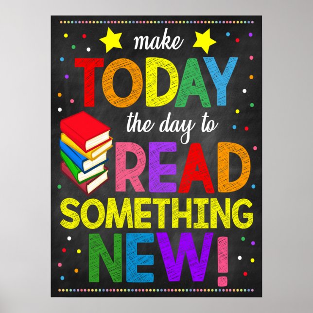 Poster de Leitura da Escola (Frente)