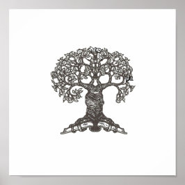 Poster de Leitura de Árvore