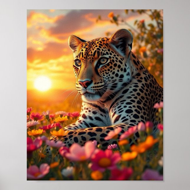 Poster de Leopardo (Frente)
