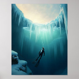 Poster Dê-lhes um chute na toca de gelo