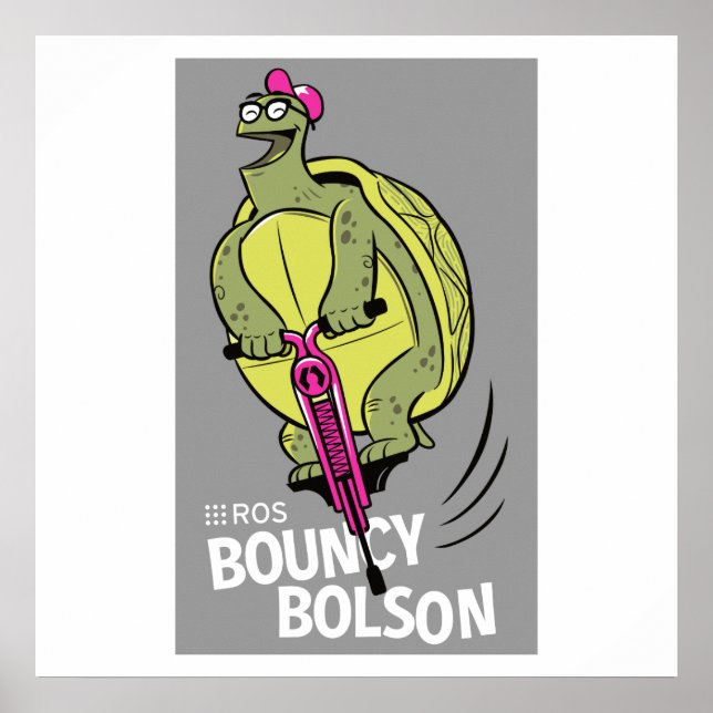 POSTER de Liberação do ROS Bouncy Bolson (Frente)