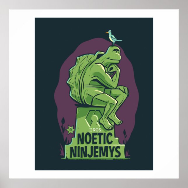 POSTER de liberação do ruído do ROS (Frente)