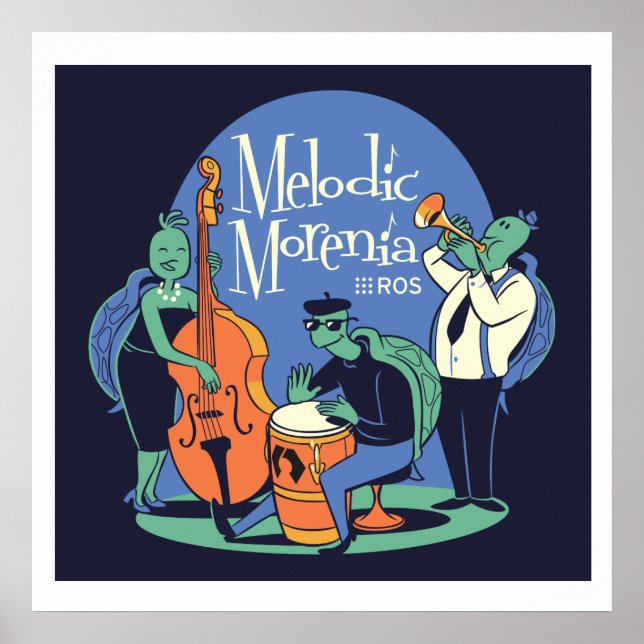 POSTER de libertação do ROS Melódico Morenia (Frente)