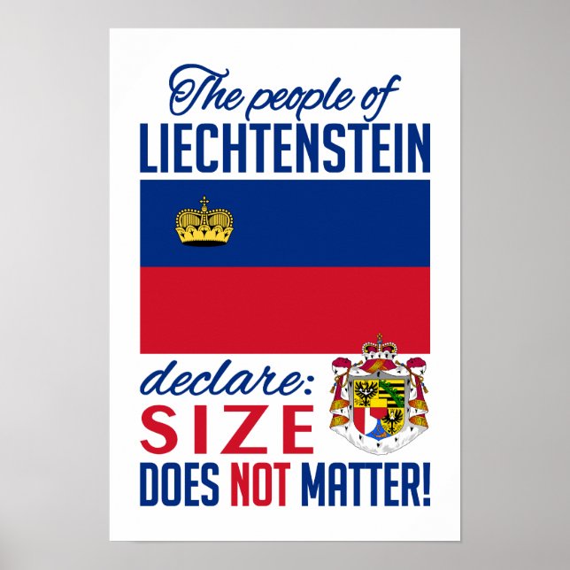 Poster de Liechtenstein (Frente)