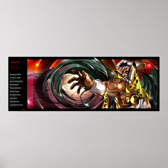 Poster de lingas oceloteotl (Frente)