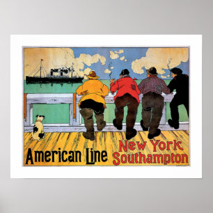 Poster de Linha Americana