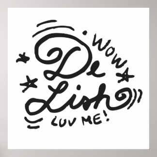 Poster De Lish 1