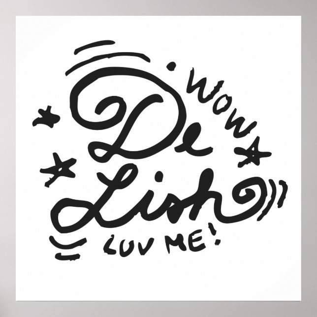 Poster De Lish 1 (Frente)