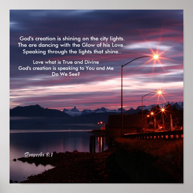 Poster de Lit Sky Roxo (Frente)