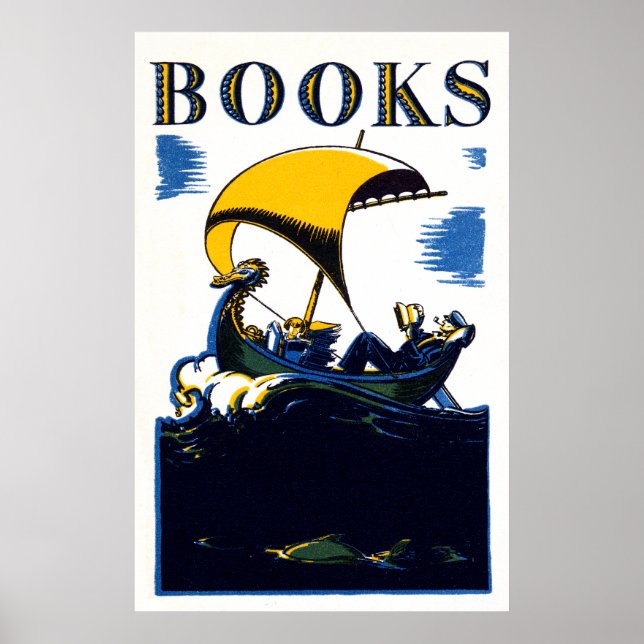 poster de Livros de 1930 (Frente)