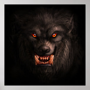 Poster de lobisomem (Lycanthropy)
