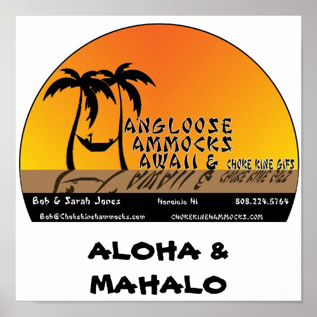 Poster de logotipo da empresa (Frente)