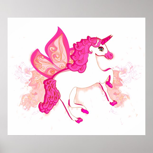 poster de logotipo unicorn (Frente)