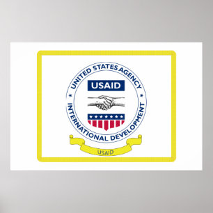 POSTER de logotipo USAID