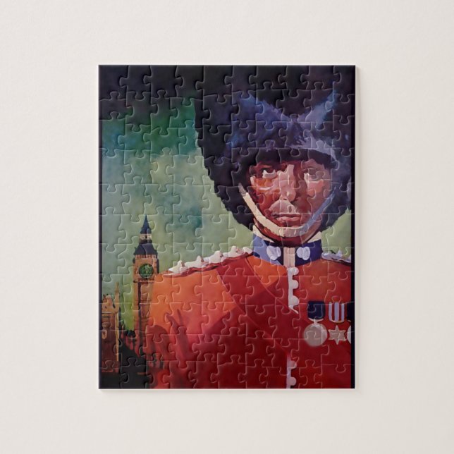 Poster de Londres, Quebra-cabeça de serra (Vertical)