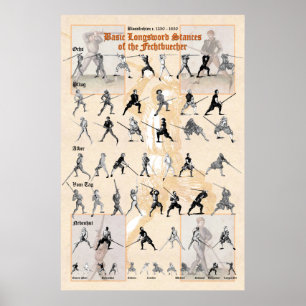 Poster de Longsword Blossfechten