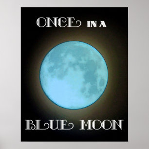 Poster de Lua Azul