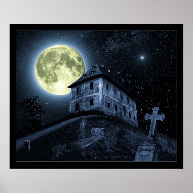 Poster de lua cheia (Frente)