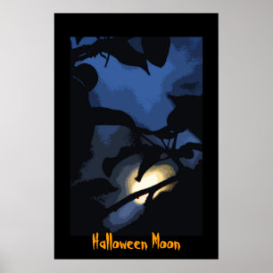Poster de Lua das Halloween