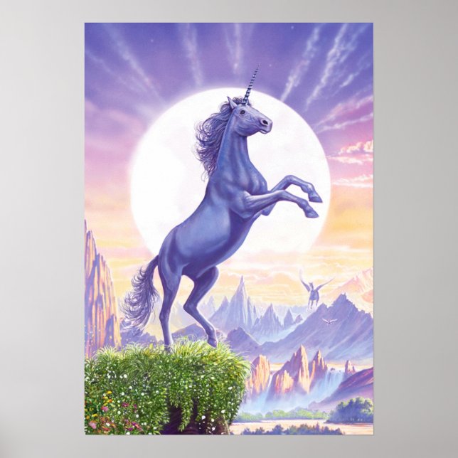 Poster de Lua Unicorn (Frente)