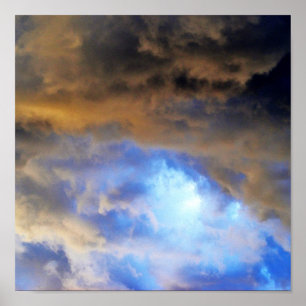 Poster de luz divina