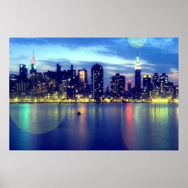 Poster de Luzes Mágicas (Frente)