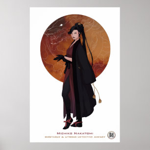 Poster de M&S Michiko Nakatomi - Arte de Mona Find