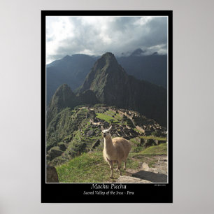 Poster de Machu Picchu (sete maravilhas do mundo)