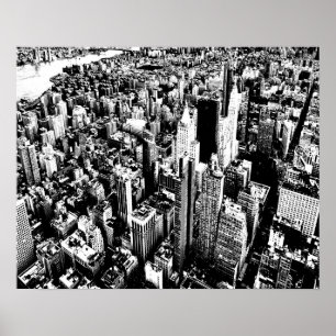 Poster De Manhattan ao céu